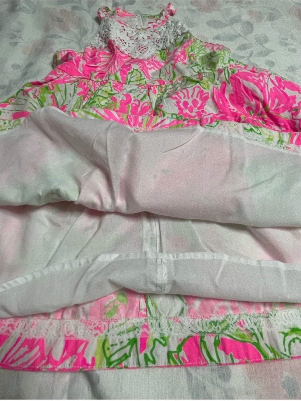 Girls Lilly Pulitzer Floral Dress
